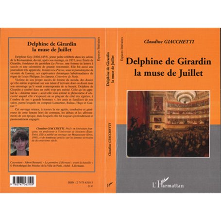 Delphine de Girardin la muse de juillet