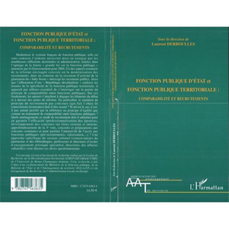 Fonction publique d'Etat et fonction publique territoriale