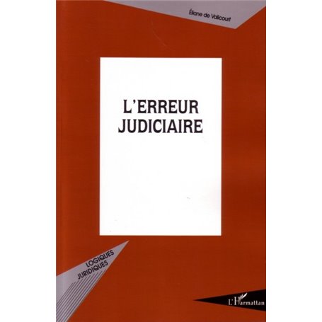 L'erreur judiciaire