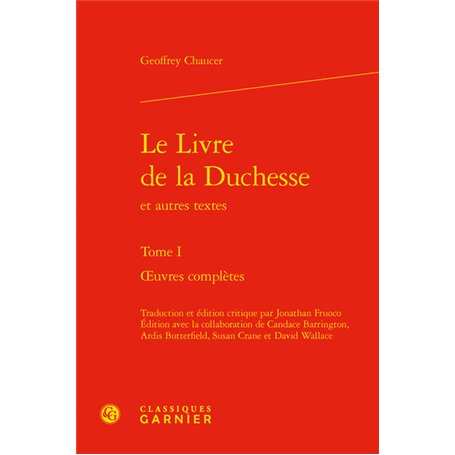 Le Livre de la Duchesse