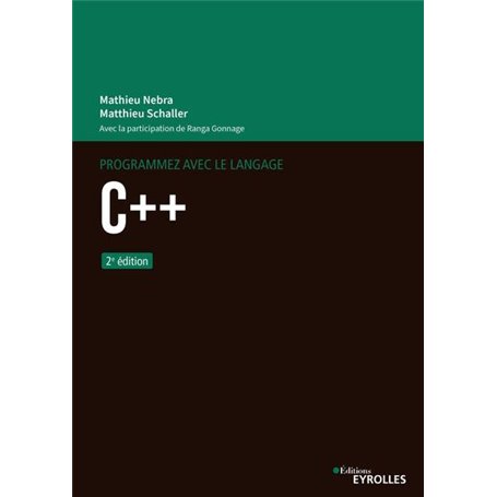 Programmez avec le langage C++