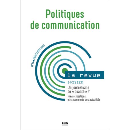 POLITIQUES DE COMMUNICATION N° 16 - PRINTEMPS 2021