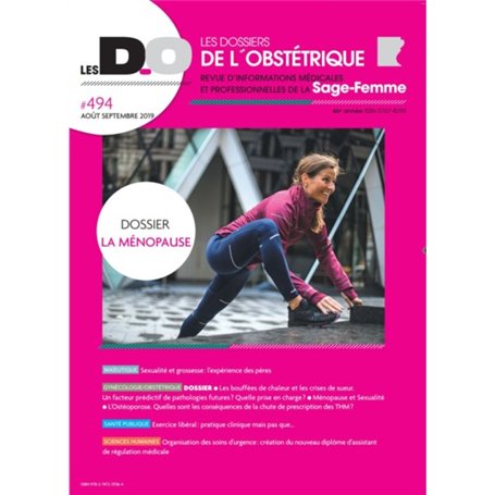 LA MENOPAUSE-DO 494-AOUT-SEPTEMBRE 2019