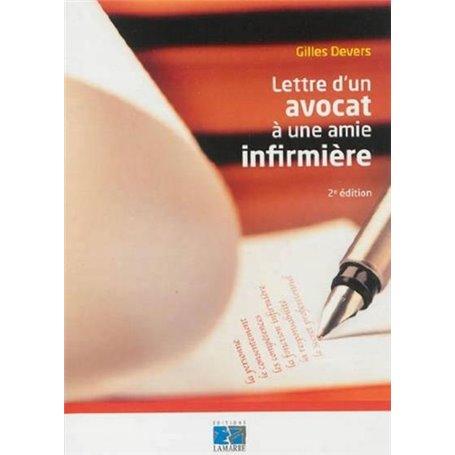Lettre d'un avocat à une amie infirmière
