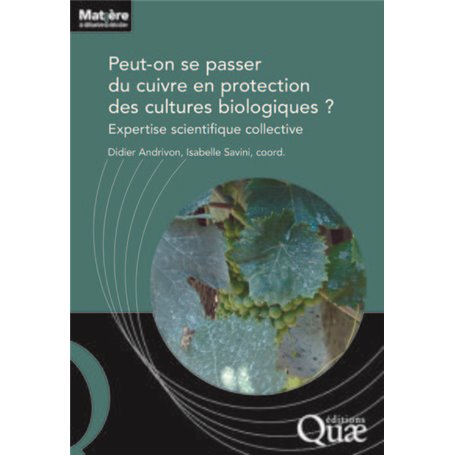 Peut-on se passer du cuivre en protection des cultures biologiques ?