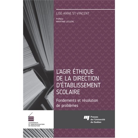 Agir éthique de la direction d'établissement scolaire