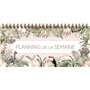 Planning de la semaine