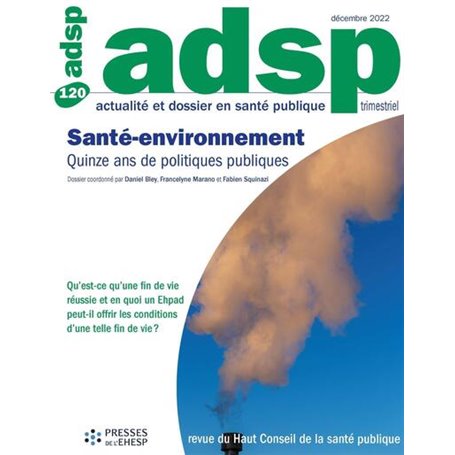Santé et environnement : quinze ans de politiques publiques