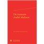 Dictionnaire André Malraux