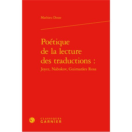Poétique de la lecture des traductions :