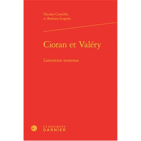 Cioran et Valéry