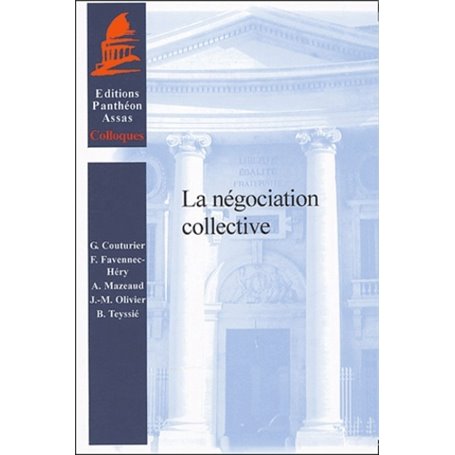 LA NÉGOCIATION COLLECTIVE