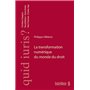La transformation numérique du monde du droit