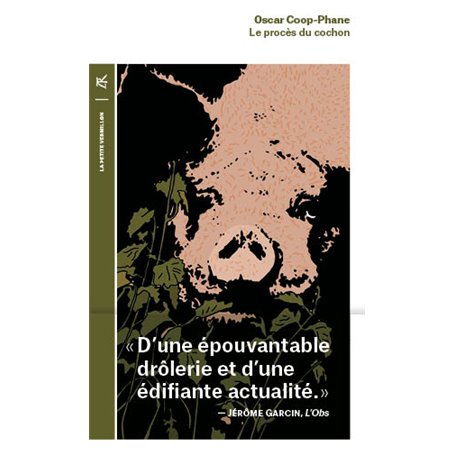 Le procès du cochon