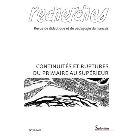Continuités et ruptures du primaire au supérieur