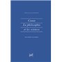 Comte. La philosophie et les sciences
