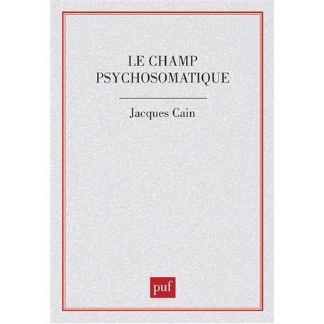 Le champ psychosomatique