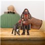 Ensemble de Figurines Harry Potter Hagrid & Fang