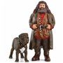 Ensemble de Figurines Harry Potter Hagrid & Fang