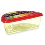 Boîte à lunch Fruits et légumes Multicouleur Plastique 23 x 8 x 13 cm