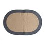 Tapis Vinthera Moa Jute Ovale 120 x 80 cm