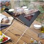 Mini-barbecue Pliable Portable pour Charbon Foldecue InnovaGoods Noir 
