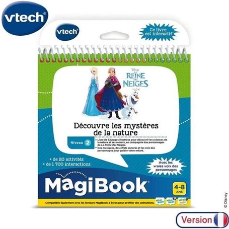 VTECH - Livre Interactif Magibook - La Reine des Neiges - Découvre les