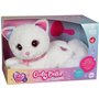 Peluche - Gipsy Toys - Chat Cuty Bella Fashionista - 30cm - Blanc Rose