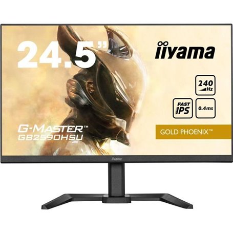 Ecran PC Gamer - IIYAMA - G-Master Gold Phoenix - GB2590HSU-B5 - 24.5
