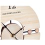 Horloge de table Balles Noir Métal Bois MDF 20,5 x 26,5 x 7 cm (6 Unit