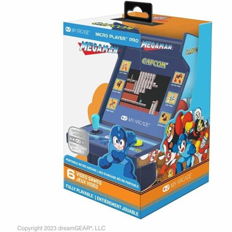 Console de Jeu Portable My Arcade Micro Player PRO - Megaman Retro Gam