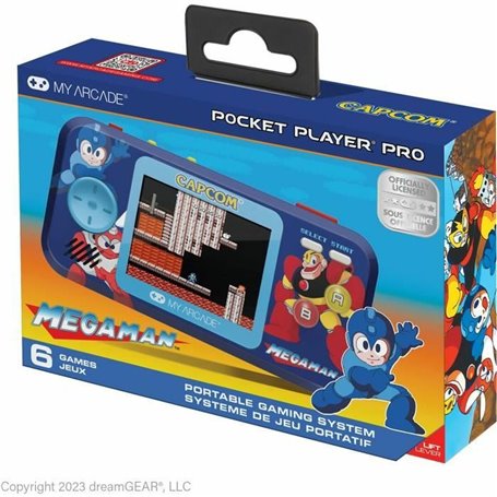 Console de Jeu Portable My Arcade Pocket Player PRO - Megaman Retro Ga
