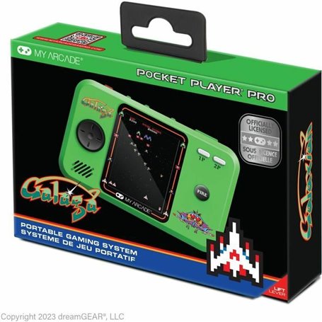 Console de Jeu Portable My Arcade Pocket Player PRO - Galaga Retro Gam