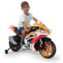 INJUSA MOTO HONDA REPSOL 12V C/LUCES/SONIDO