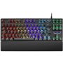 MARSGAMING Mars Gaming MKTKL, clavier H mécanique à 8 effets RGB rouge