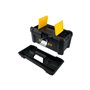 STANLEY Boîte à Outils 30 cm - Plastique avec 2 Organiseurs Sur Le Cou
