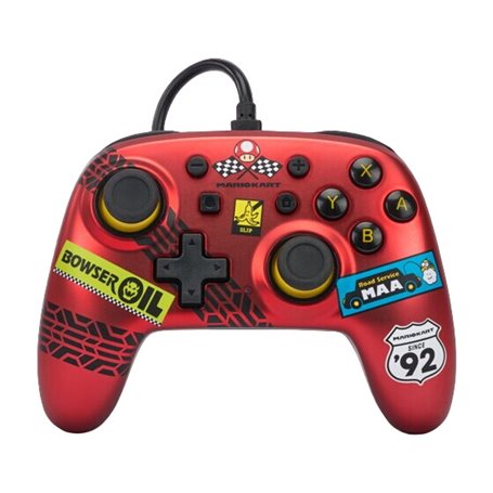 Contrôle des jeux Powera NANO SWITCH Rouge Nintendo Switch