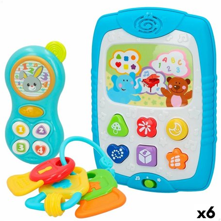 Ensemble de Jouets pour Bébés Winfun 3 Pièces 13 x 18,5 x 2,5 cm (6 Un