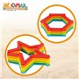 Set de construction Woomax 100 Pièces 10 x 0,5 x 1,8 cm (6 Unités)