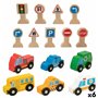 Jeu de Véhicules Woomax 15 Pièces (6 Unités)