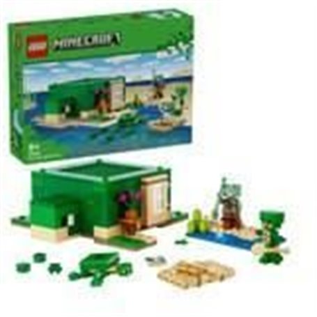 LEGO 21254 Minecraft La Maison de la Plage de la Tortue. Jouet avec Ac