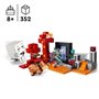 LEGO 21255 Minecraft L'Embuscade au Portail du Nether. Jouet avec Scen