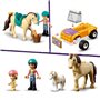 LEGO 42634 Friends La Remorque du Cheval et du Poney. Jouet avec Figur