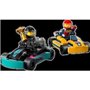 LEGO 60400 City Les Karts et les Pilotes de Course. Jouet avec 2 Karti