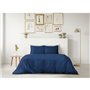 PARURE DE COUETTE LOVELY HOME - 220x240 cm - 100% COTON - BLEU
