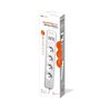 Rallonge 4 prises Schuko sans interrupteur SCS SENTINEL SmartPlug 240 