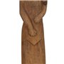 Figurine Décorative Naturel Africain 14,5 x 9 x 38,5 cm (2 Unités)