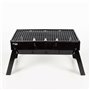 Barbecue Portable Aktive Rectangulaire Noir 50 x 23 x 30 cm (2 Unités)