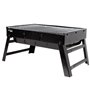 Barbecue Portable Aktive Rectangulaire Noir 50 x 23 x 30 cm (2 Unités)