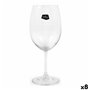 verre de vin Crystalex Lara Transparent Verre (6 Unités) (8 Unités) (4